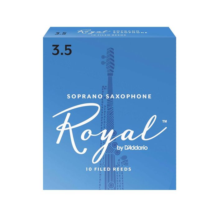 Ance Sax Soprano n.3.5 Royal by D'Addario 10pz RIB1035 main product photo