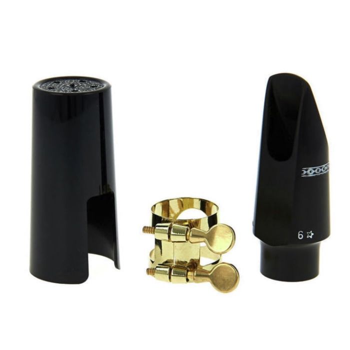 Bocchino Sax Soprano Otto Link Tone Edge 6* con fascetta e cappuccio main product photo