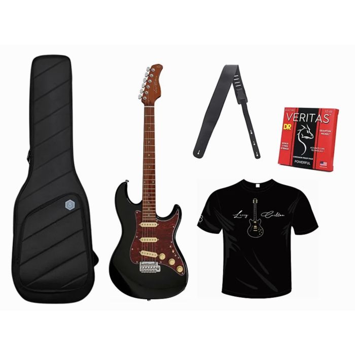 Kit Chitarra Elettrica Sire Larry Carlton S7 Vintage black set main product photo