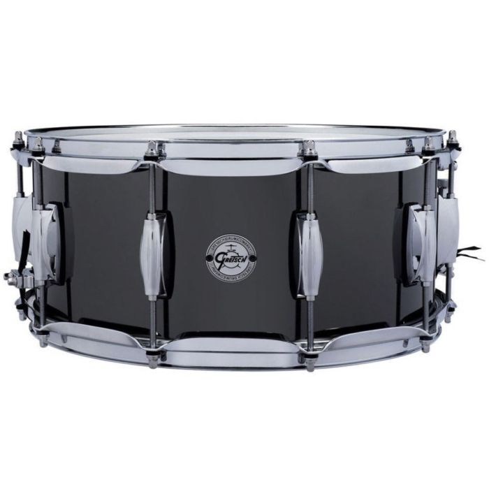 Gretsch S16514BNS Full Range black nickel over steel Rullante 14x6,5” main product photo