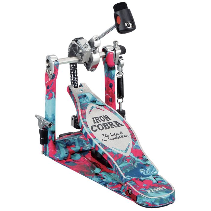 Tama HP900PMCS Iron Cobra Marble Coral Swirl main product photo
