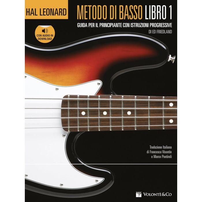 E.Friedland Metodo per Basso per Principianti con istruzioni progressive libro 1 con Cd main product photo