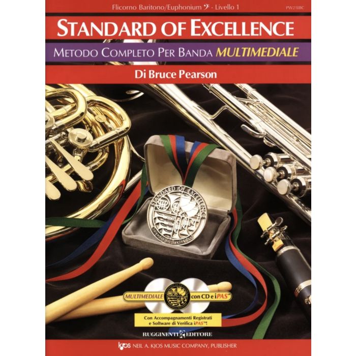 Standard Of Excellence Flic.Baritono Eufonio B.C. Vol.1 con CD main product photo
