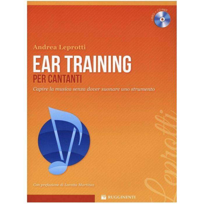 A.Leprotti Ear Training per cantanti con CD main product photo