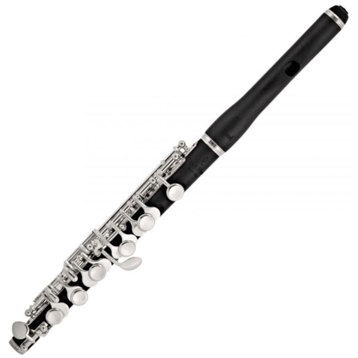 Ottavino Pearl Flutes 105E in grenaditte chiavi argentate Con custodia e copricustodia main product photo