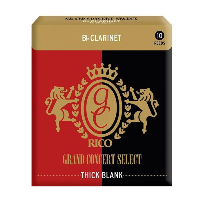 Ance Clarinetto Sib Rico Grand Concert Select Thick Blank By D'Addario n.2 10pz RGT10BCL200 main product photo