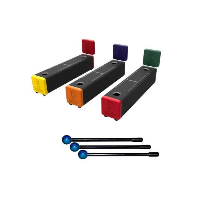 Set piastre armoniche Remo Hrmony Bars 3pz 6note con battenti main product photo