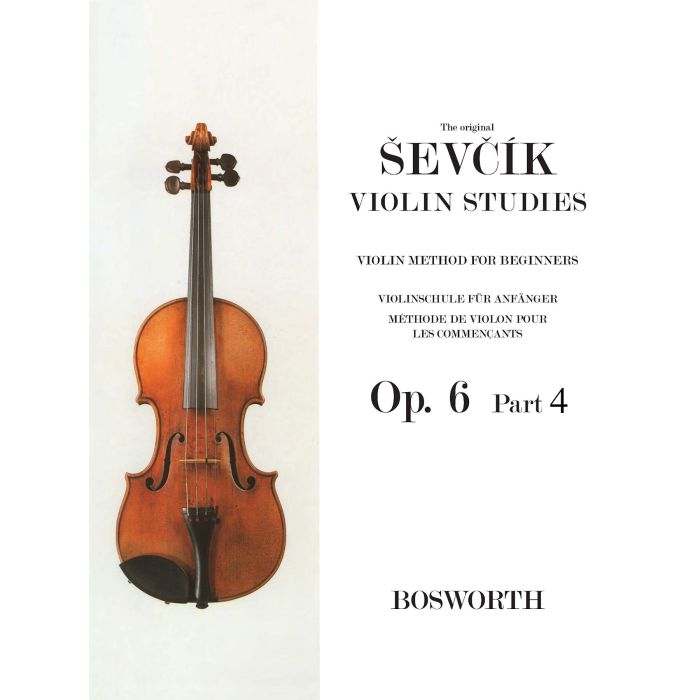 Sevcik Metodo Studi Violinistici per Principianti Op.6 Part 4 main product photo