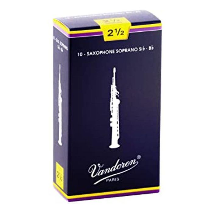 Ance Sax Soprano n. 2.5 Vandoren Traditional 10pz SR2025 main product photo