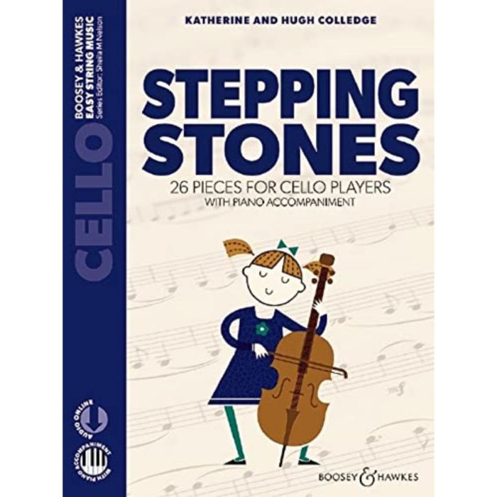 Stepping Stones Violoncello con audio On-line di Katherine and Hugh Colledge main product photo