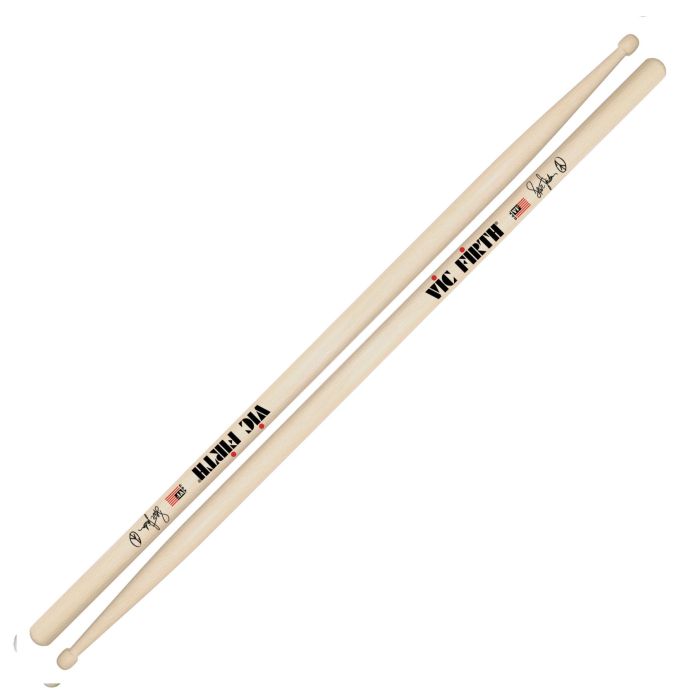 Bacchette Vic Firth Signature Steve Jordan Hickory Punta Legno Barrel main product photo