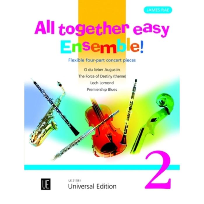 All Together Easy Ensemble Flexible four part concert pieces vol.2 main product photo