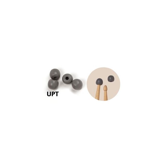 Punte bacchette batteria da allenamento Vic Firth AC-UPT 2 paia grigio main product photo