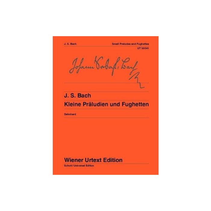 J.S.Bach Piccoli preludi e fughette per pianoforte main product photo