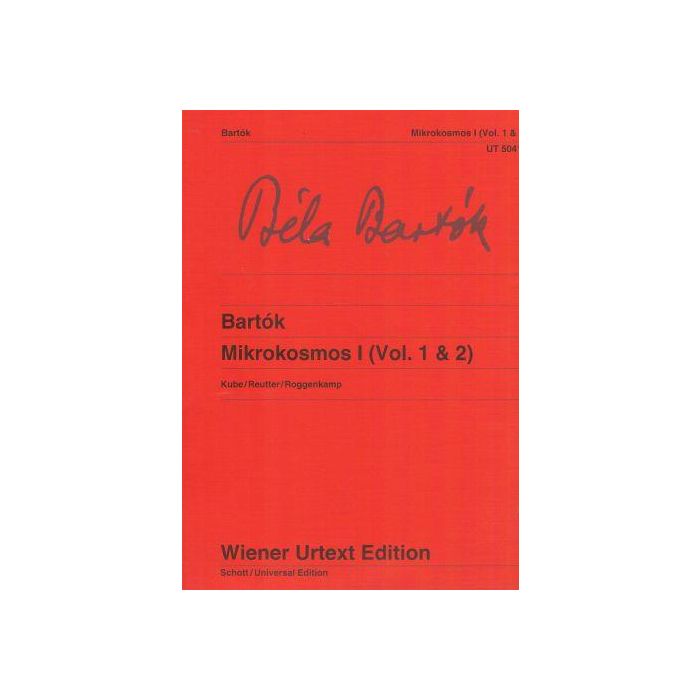 B.Bartok Mikrokosmos I Vol. 1 e 2 Ed. Wiener Urtext main product photo