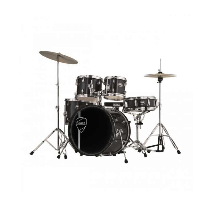 Batteria Peace Vulcanian DP-105 20" 5pz hardware piatti sgabello BLACK main product photo