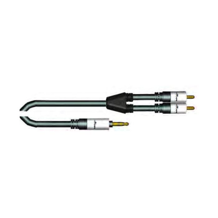 Cavo mini jack st/2 rca 1,5mt Audiodesig main product photo