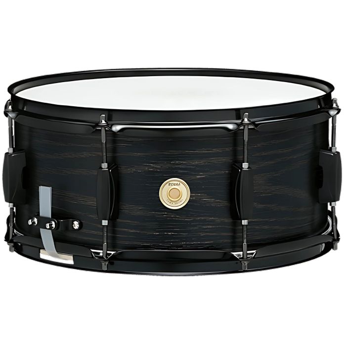 Tama 14x6,5" Woodworks black oak wrap WP1465BK Rullante main product photo