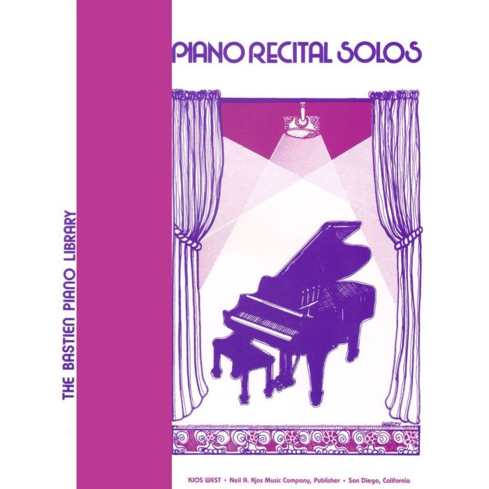 Bastien Piano recital solos main product photo