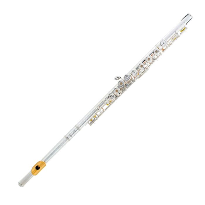 Flauto Yamaha YFL372GL fori aperti non in linea boccola placcata oro testata argento main product photo
