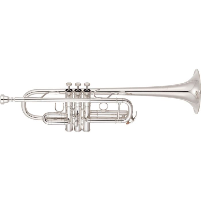 Tromba Do Yamaha YTR8445 S 04 argentata con astuccio e bocchino main product photo