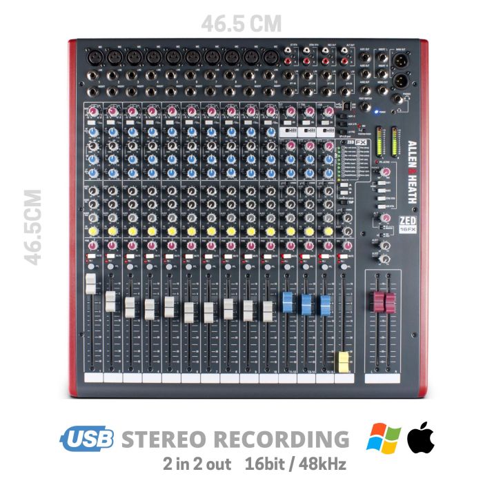 Allen&Heat ZED16FX main product photo