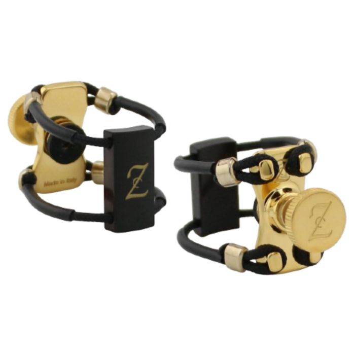 Legatura Sax Alto Zac Ligature ZL-3216NX gold/wood main product photo