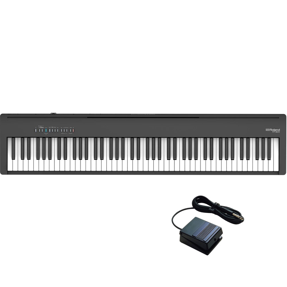 Roland FP30X Sustain Pedal Bundle
