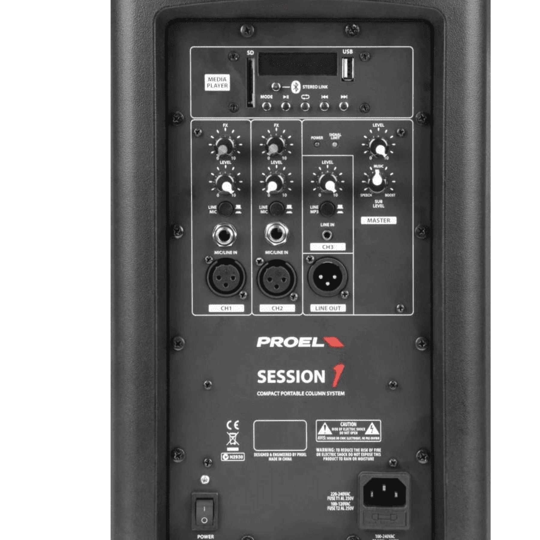 Impianto Proel SESSION1 bluetooth